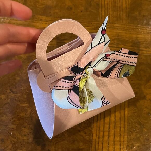 🩷 Mini Pink Tote Bag Gift Card Holder 🩷 - Picture 14 of 15